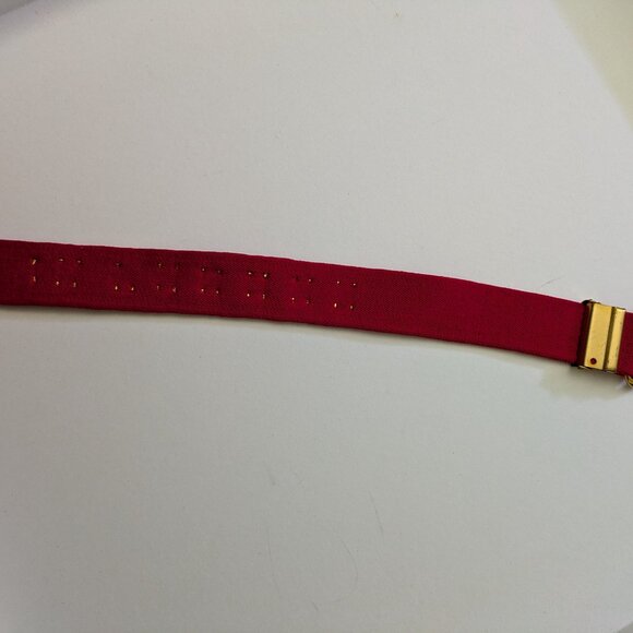 RARE Vintage Belt Red If Found in Person, Return by Mail - if found by Male... main image 6